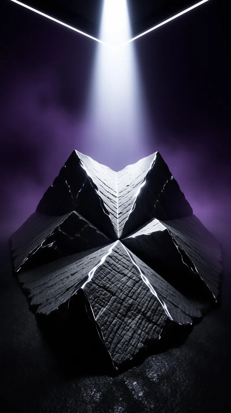 Illuminated Dark Crystal