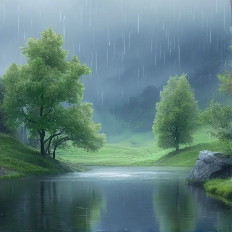Rainy River Landscape