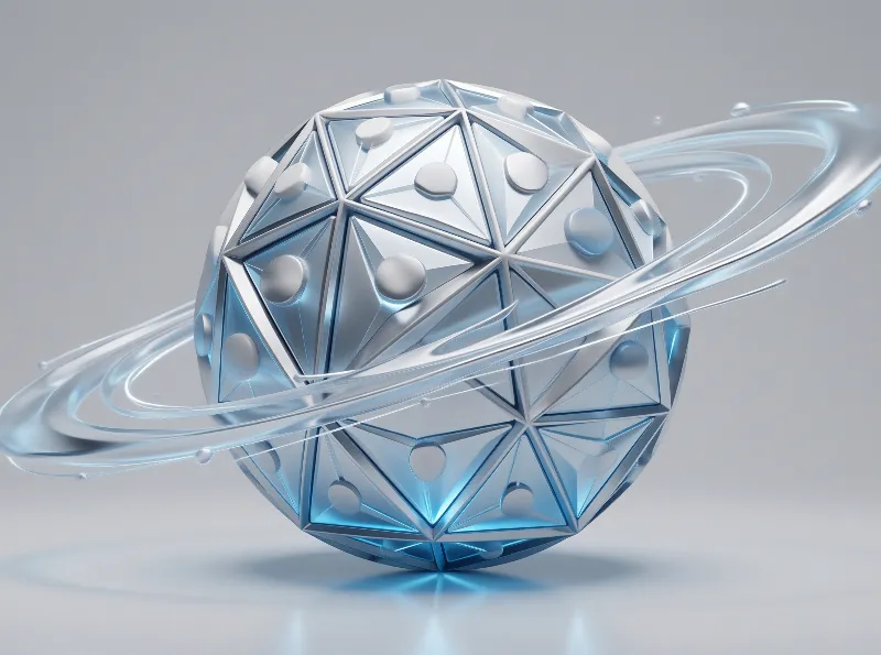 Crystalline Geometric Sphere