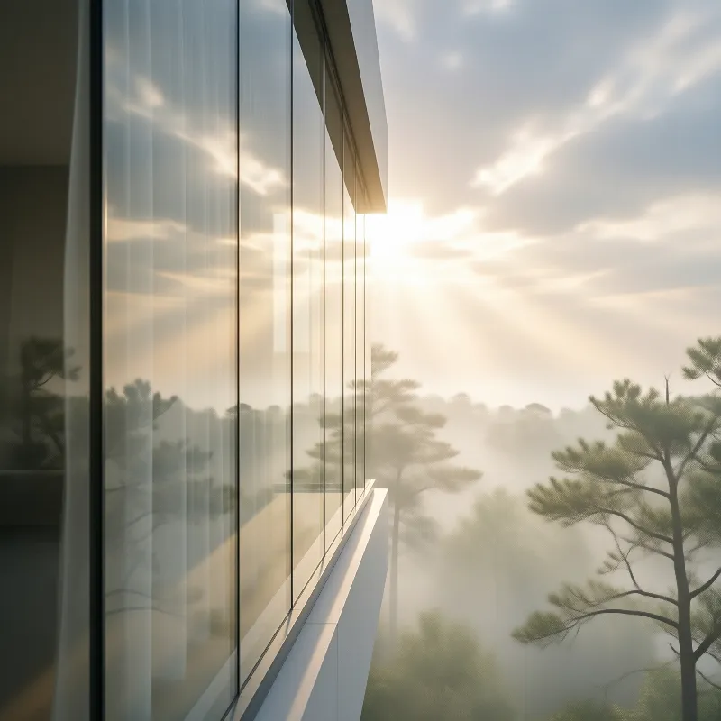 Modern Architecture in Mist
