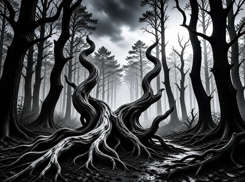 Twisted Forest Roots