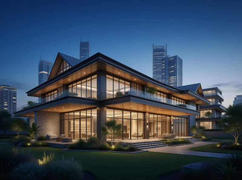 Luxury Modern Night Villa