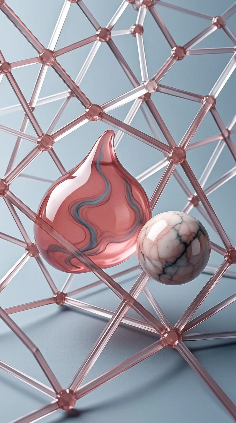 Abstract 3D Lattice Art
