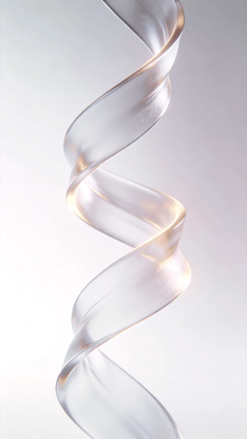 Ethereal Curved Ribbon