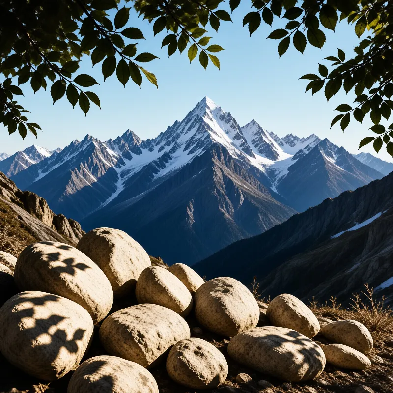 Alpine Peak Landscape