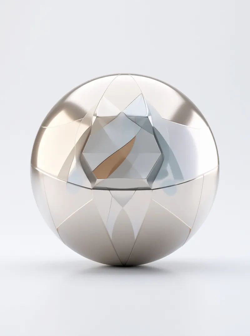 Geometric Metallic Sphere