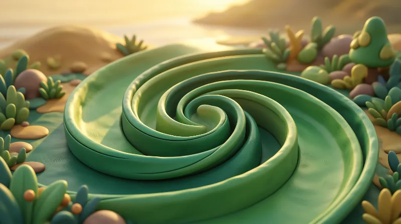 Spiral Garden Maze