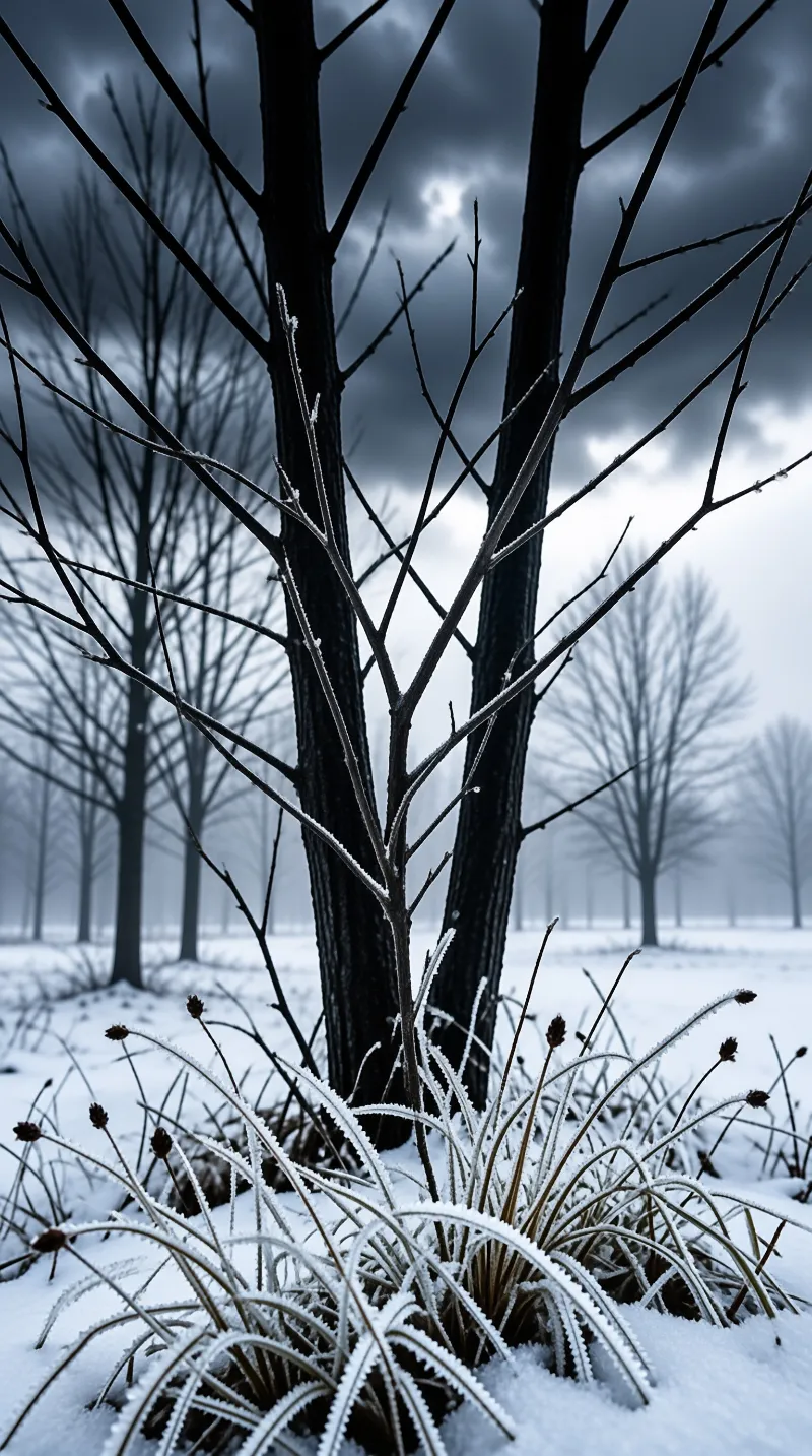 Frosty Winter Forest