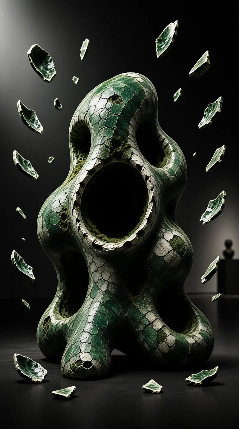 Surreal Organic Sculpture