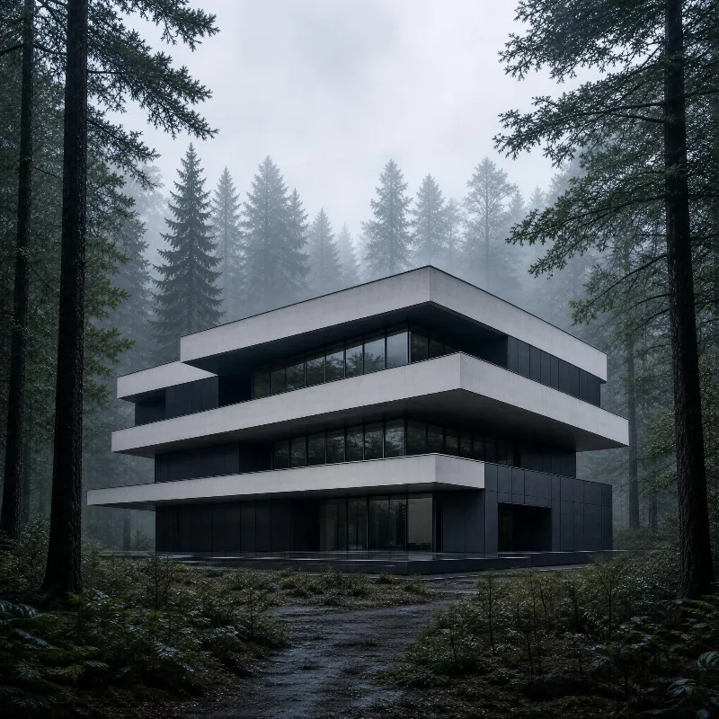 Modern Forest Retreat