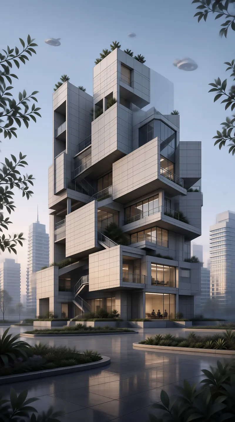 Modern Stacked Architecture