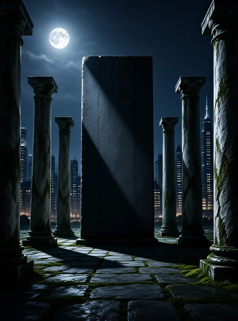 Moonlit Ancient Ruins