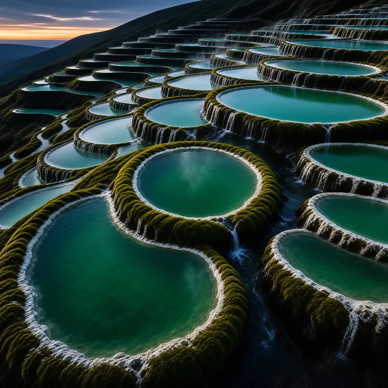 Travertine Terraces