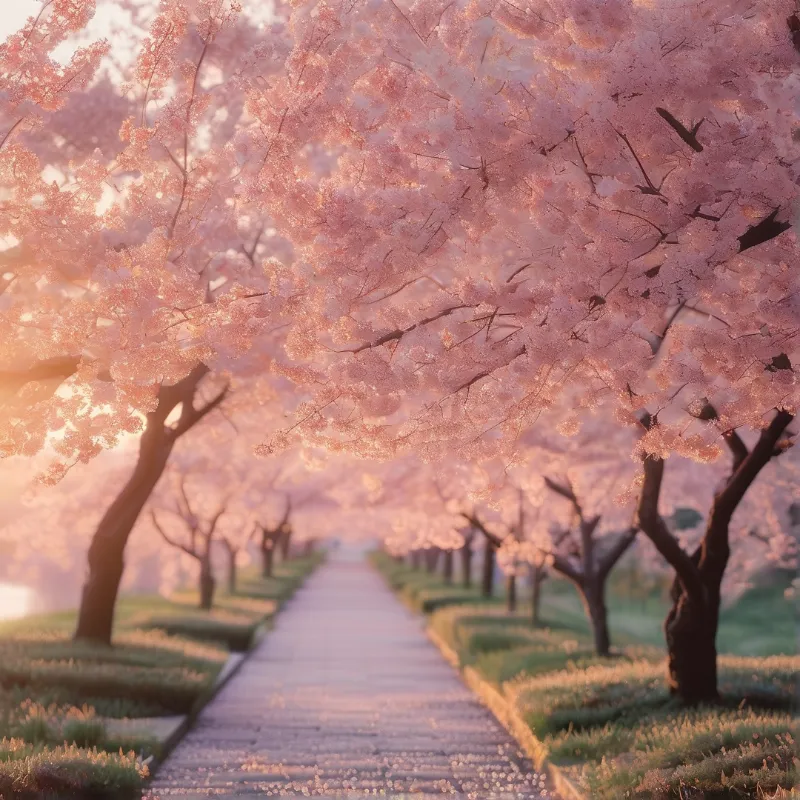 Cherry Blossom Path