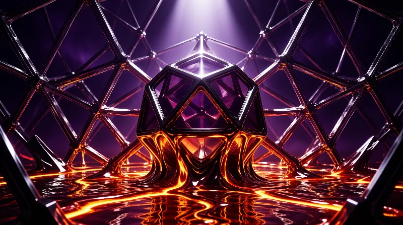 Futuristic Geometric Form