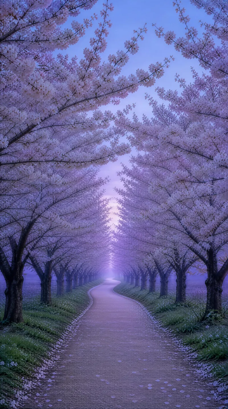 Cherry Blossom Path