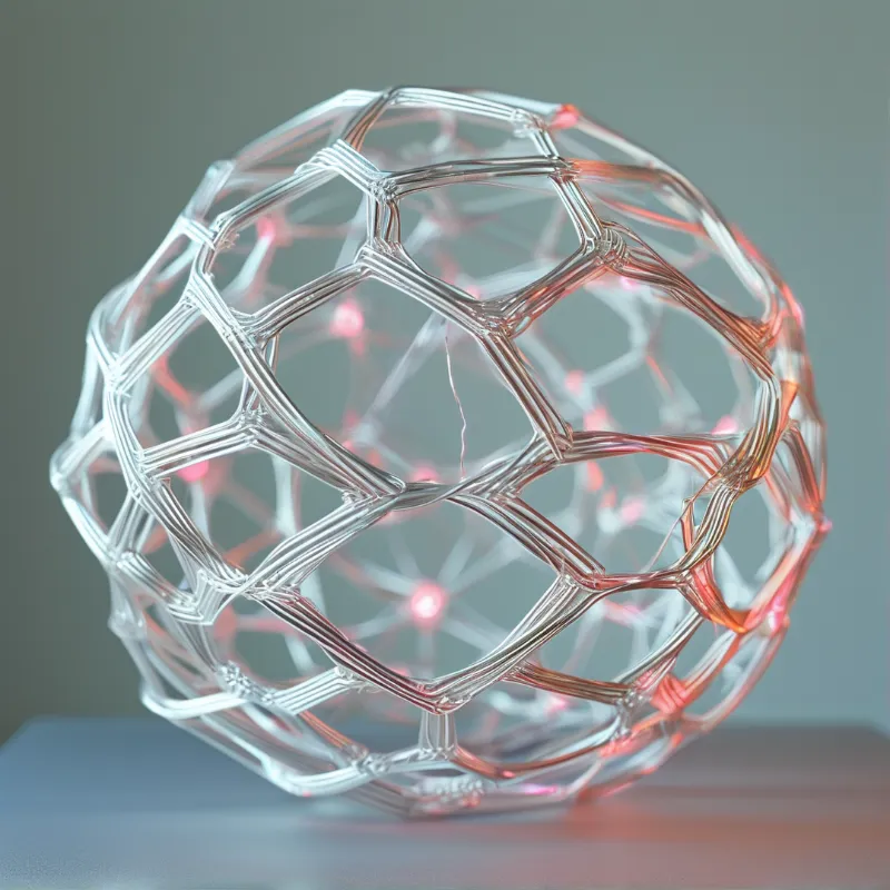 Translucent Geometric Orb