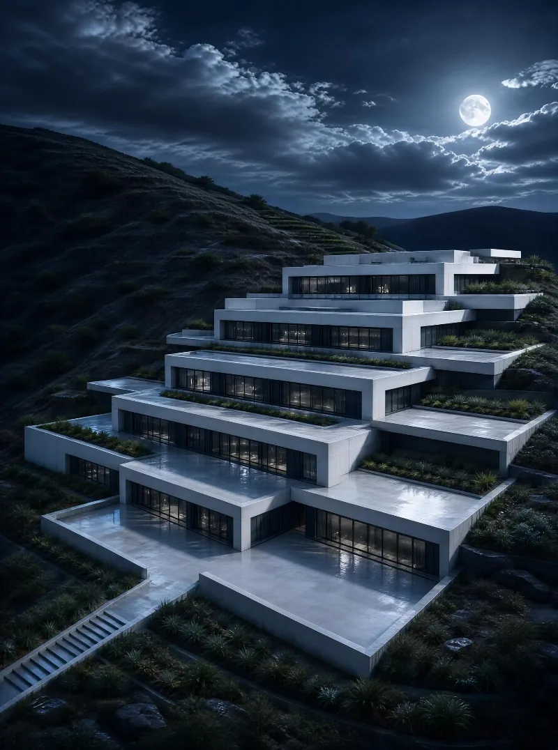 Modern Hillside Architecture