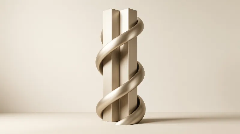Abstract Geometric Sculpture