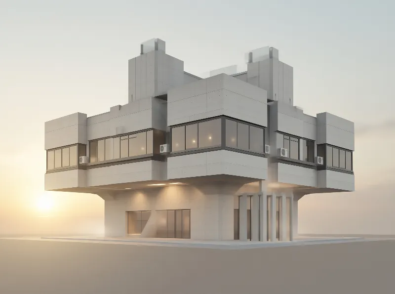Modern Concrete Villa