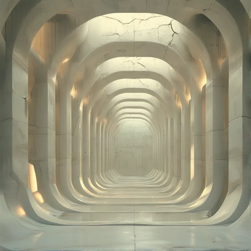 Arched Concrete Tunnel