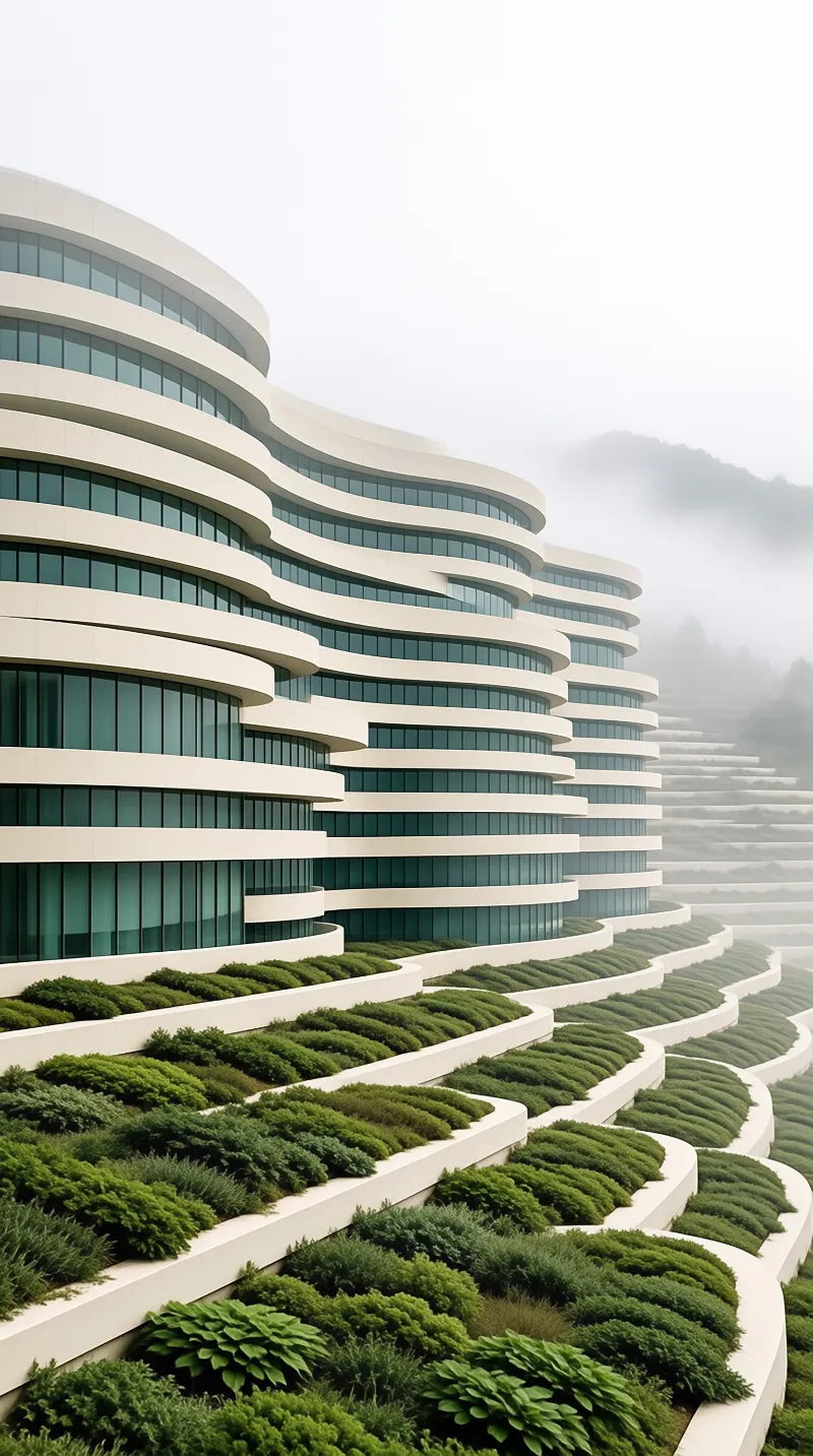 Curved Eco Building