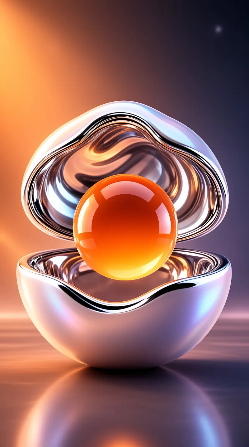 Iridescent Shell with Glow
