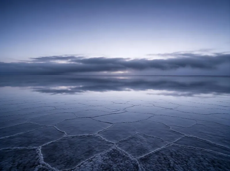 Salt Flat Landscape