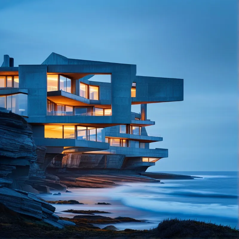 Cliffside Modern Residence