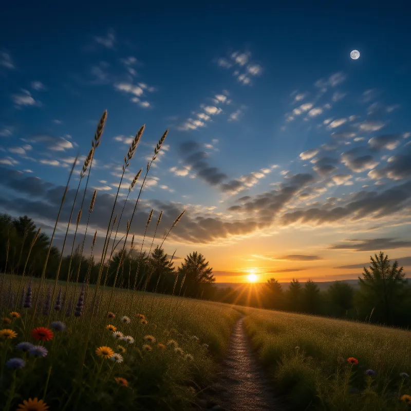 Path at Golden Hour