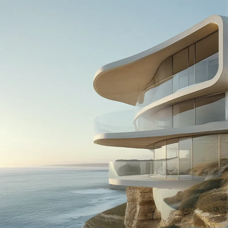 Modern Cliffside House