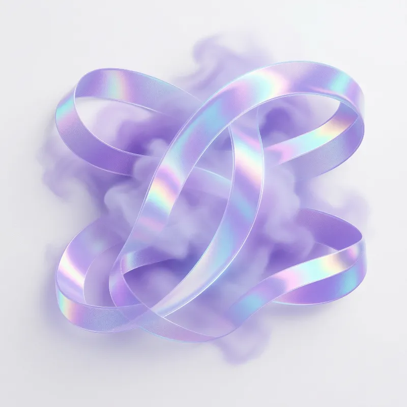 Holographic Ribbon Structure