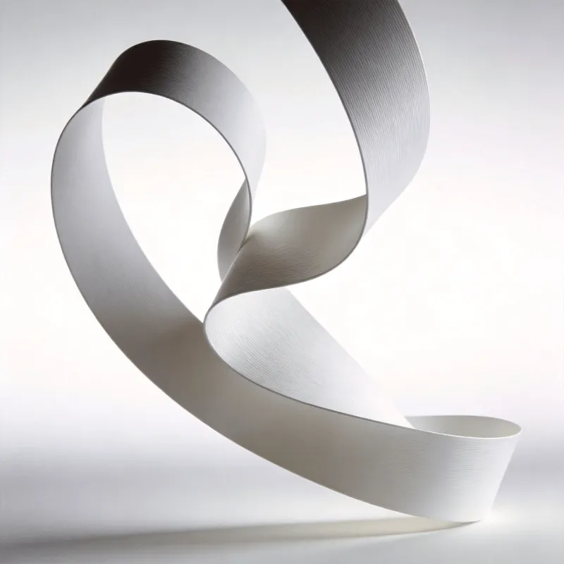 Curved Ribbon — Minimalist Study