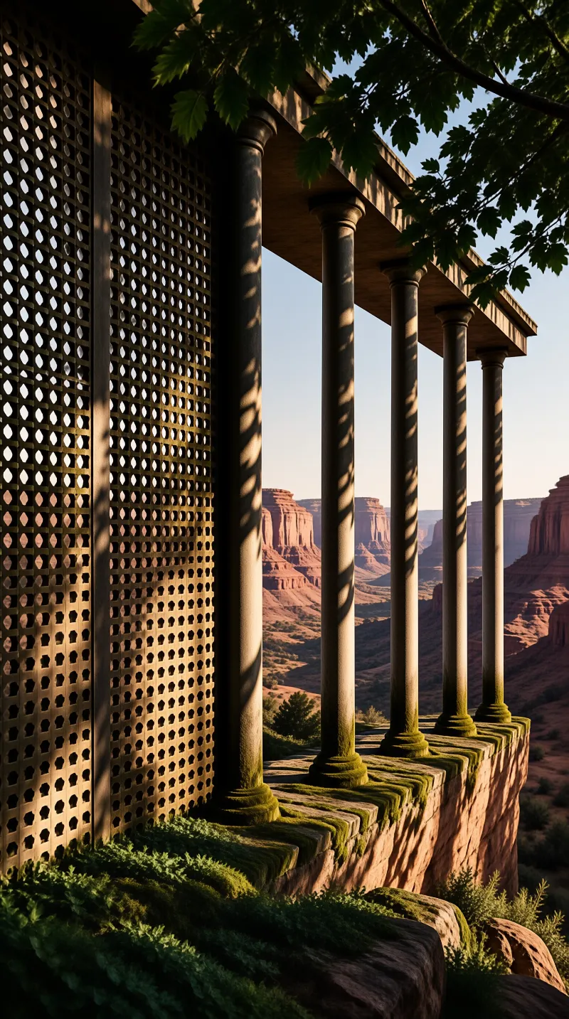 Desert Architectural Vista