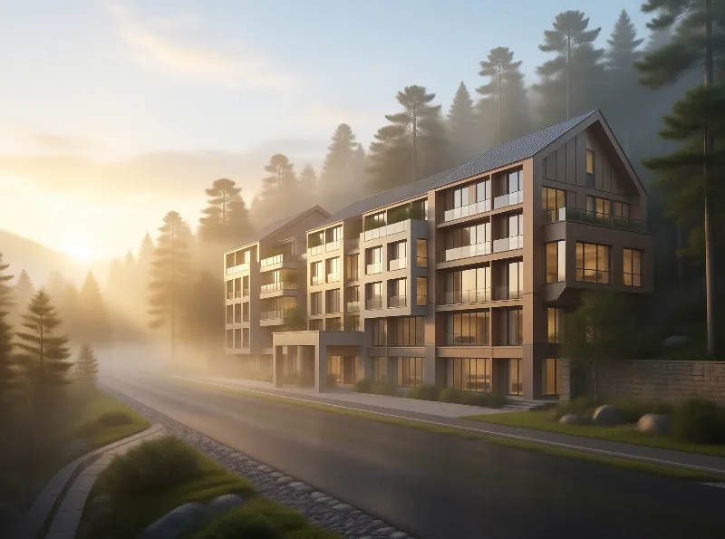 Modern Mountain Apartment
