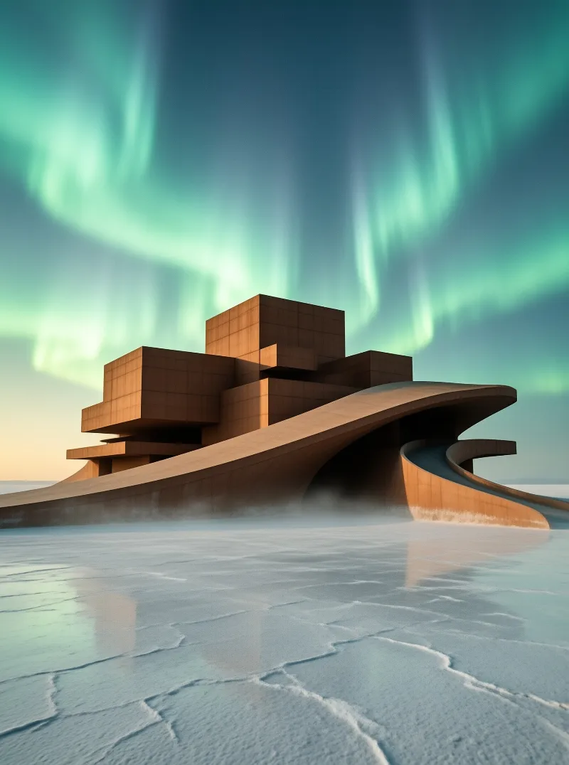 Aurora Futuristic Architecture