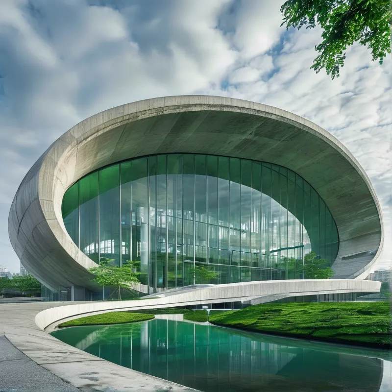 Modern Circular Structure