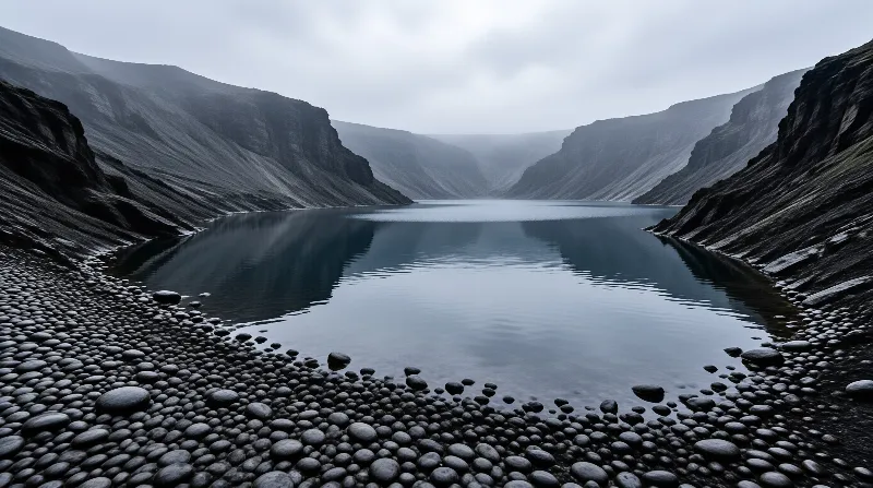 Misty Mountain Lake