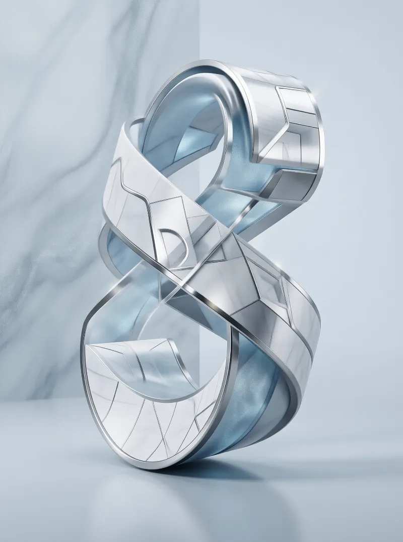 Futuristic Twisted Ring