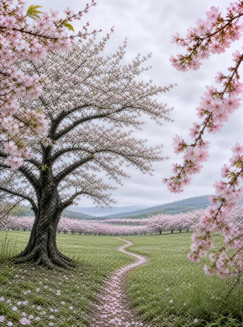 Cherry Blossom Path