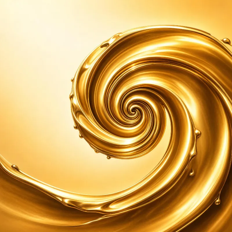 Golden Spiral Liquid
