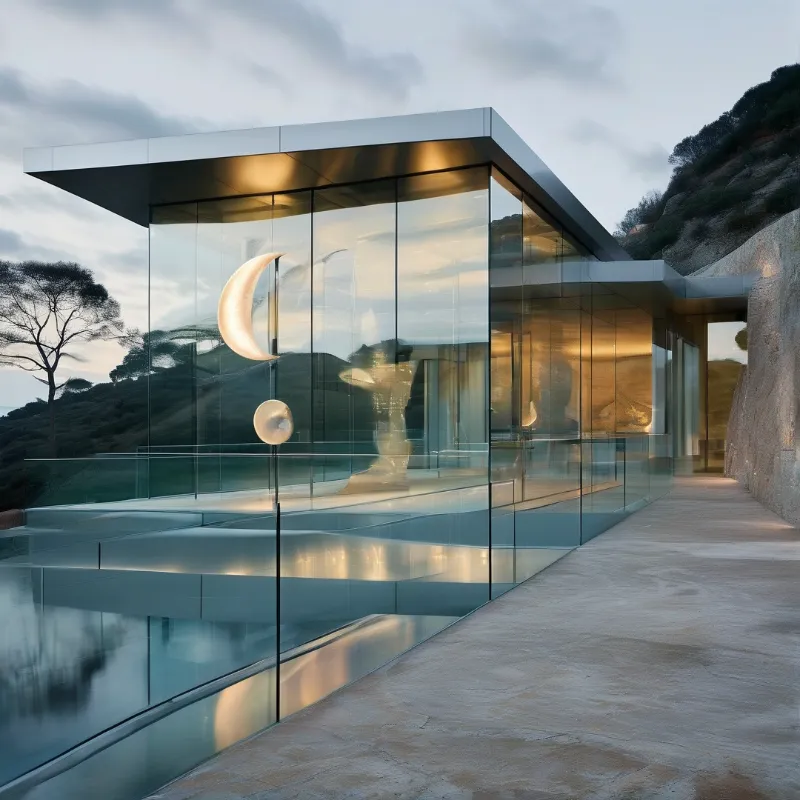 Modern Glass Pavilion