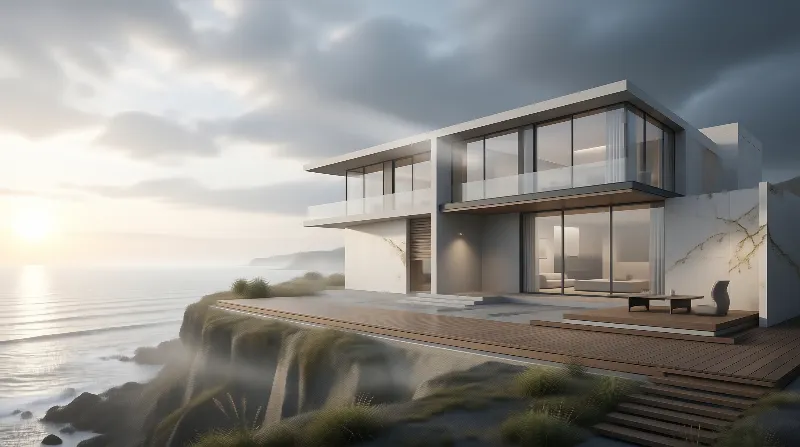 Modern Cliffside Villa