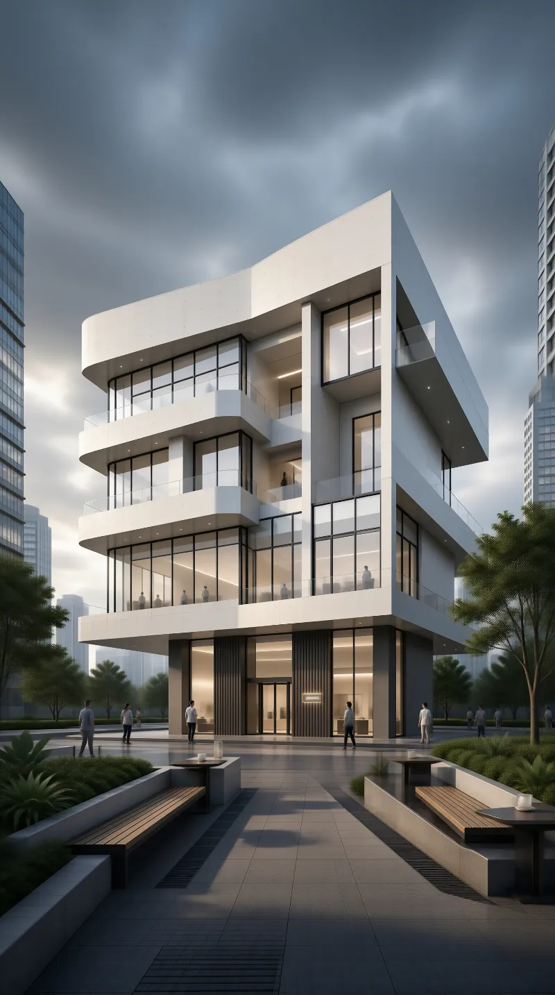 Modern Architectural Complex