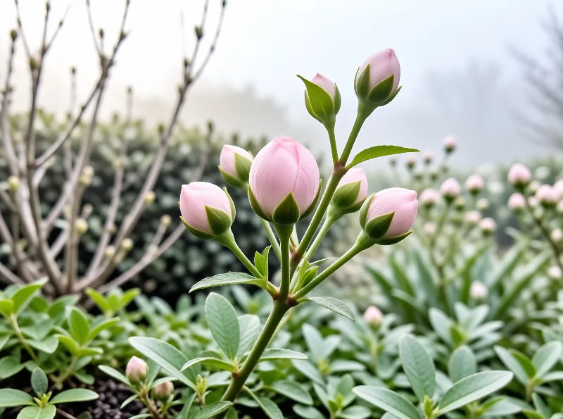 Pink Flower Buds