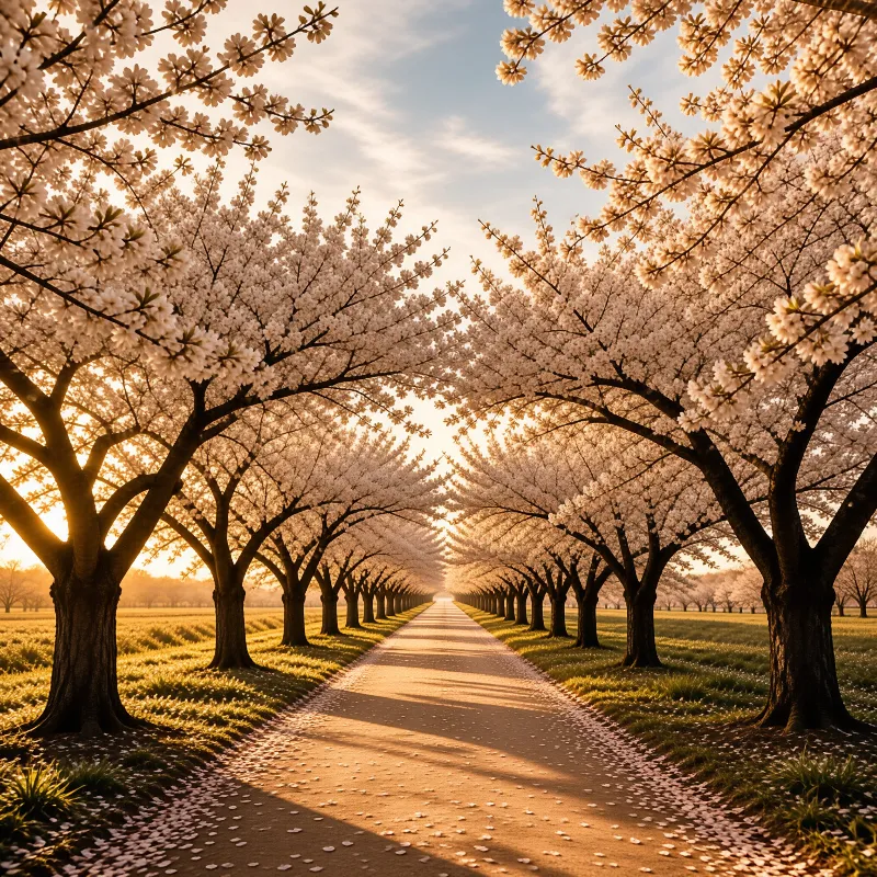 Cherry Blossom Tunnel