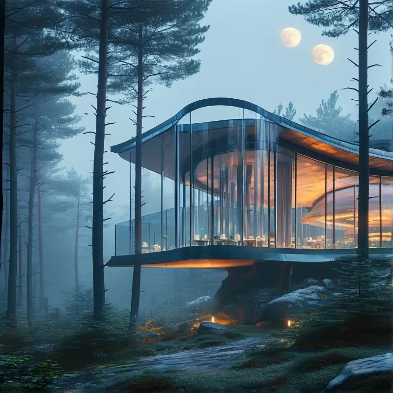Ethereal Forest Pavilion