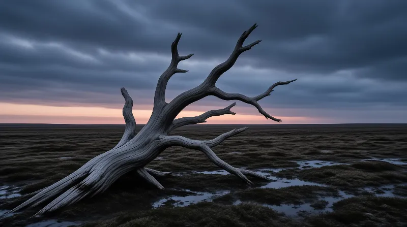 Lone Tree in the Marsh