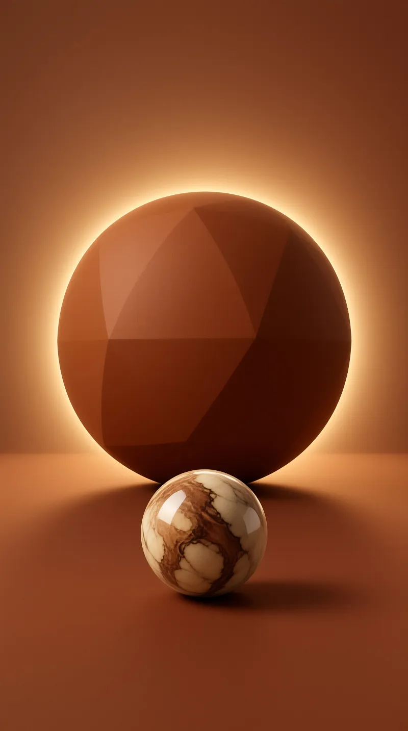 Abstract Spheres Composition