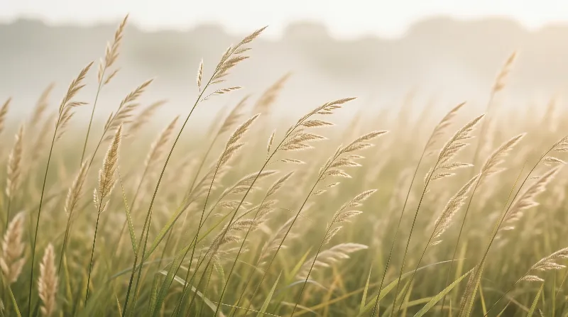 Golden Grass in Soft Light